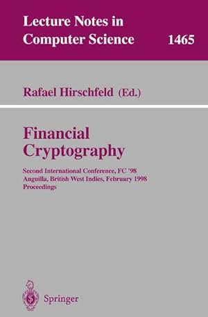 Immagine del venditore per Financial Cryptography venduto da BuchWeltWeit Ludwig Meier e.K.