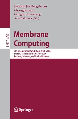 Seller image for Membrane Computing for sale by BuchWeltWeit Ludwig Meier e.K.