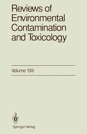 Seller image for Reviews of Environmental Contamination and Toxicology for sale by BuchWeltWeit Ludwig Meier e.K.