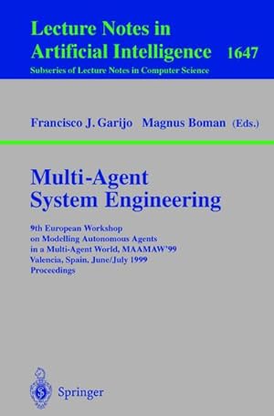 Image du vendeur pour Multi-Agent System Engineering mis en vente par BuchWeltWeit Ludwig Meier e.K.