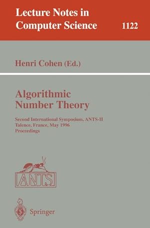 Seller image for Algorithmic Number Theory for sale by BuchWeltWeit Ludwig Meier e.K.