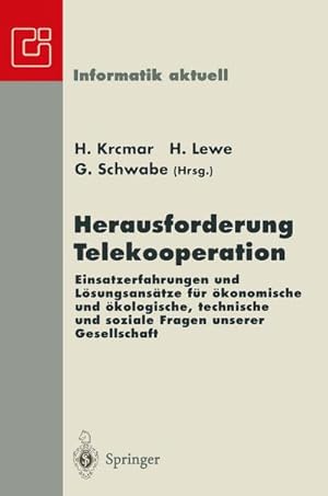 Bild des Verkufers fr Herausforderung Telekooperation zum Verkauf von BuchWeltWeit Ludwig Meier e.K.