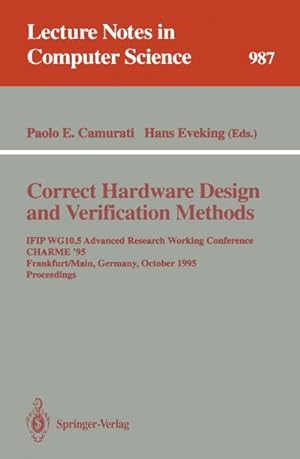 Seller image for Correct Hardware Design and Verification Methods for sale by BuchWeltWeit Ludwig Meier e.K.