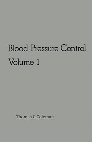 Seller image for Blood Pressure Control for sale by BuchWeltWeit Ludwig Meier e.K.