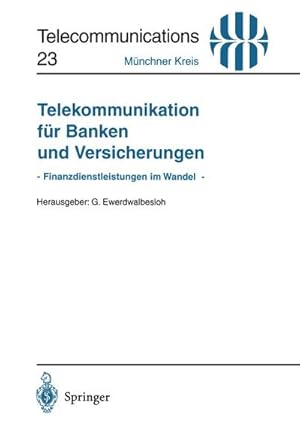 Seller image for Telekommunikation fr Banken und Versicherungen for sale by BuchWeltWeit Ludwig Meier e.K.