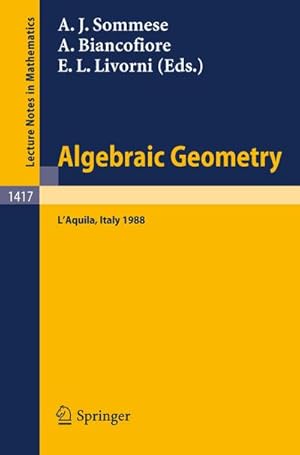 Seller image for Algebraic Geometry for sale by BuchWeltWeit Ludwig Meier e.K.