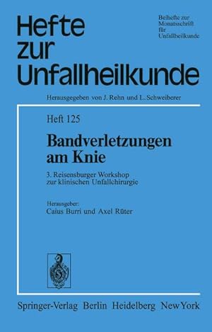 Seller image for Bandverletzungen am Knie for sale by BuchWeltWeit Ludwig Meier e.K.