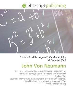 Seller image for John Von Neumann for sale by BuchWeltWeit Ludwig Meier e.K.