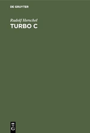 Seller image for Turbo C for sale by BuchWeltWeit Ludwig Meier e.K.