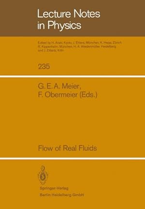 Seller image for Flow of Real Fluids for sale by BuchWeltWeit Ludwig Meier e.K.