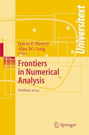 Seller image for Frontiers of Numerical Analysis for sale by BuchWeltWeit Ludwig Meier e.K.