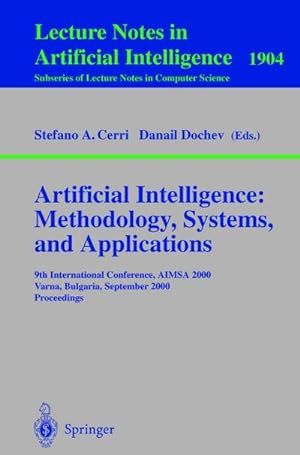 Seller image for Artificial Intelligence: Methodology, Systems, and Applications for sale by BuchWeltWeit Ludwig Meier e.K.