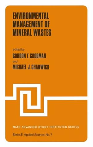 Immagine del venditore per Environmental Management of Mineral Wastes venduto da BuchWeltWeit Ludwig Meier e.K.