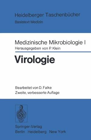 Image du vendeur pour Medizinische Mikrobiologie I: Virologie mis en vente par BuchWeltWeit Ludwig Meier e.K.