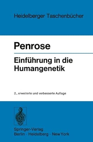 Immagine del venditore per Einfhrung in die Humangenetik venduto da BuchWeltWeit Ludwig Meier e.K.