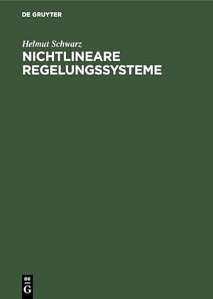 Bild des Verkufers fr Nichtlineare Regelungssysteme zum Verkauf von BuchWeltWeit Ludwig Meier e.K.