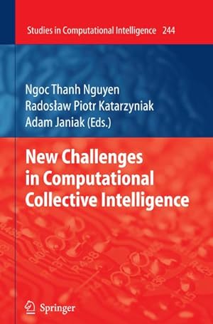Seller image for New Challenges in Computational Collective Intelligence for sale by BuchWeltWeit Ludwig Meier e.K.