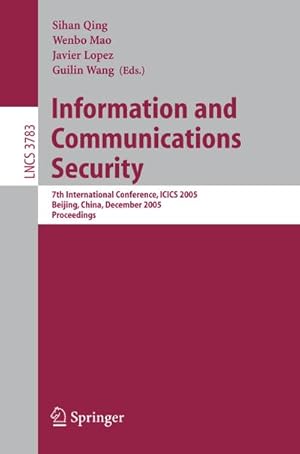 Seller image for Information and Communications Security for sale by BuchWeltWeit Ludwig Meier e.K.