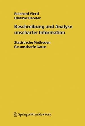 Imagen del vendedor de Beschreibung und Analyse unscharfer Information a la venta por BuchWeltWeit Ludwig Meier e.K.