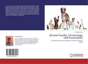 Imagen del vendedor de Animal Cruelty, Criminology and Prosecution a la venta por BuchWeltWeit Ludwig Meier e.K.