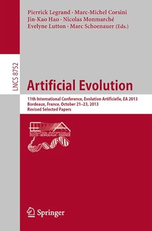 Bild des Verkufers fr Artificial Evolution zum Verkauf von BuchWeltWeit Ludwig Meier e.K.