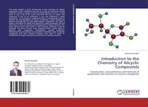 Imagen del vendedor de Introduction to the Chemistry of Alicyclic Compounds a la venta por BuchWeltWeit Ludwig Meier e.K.