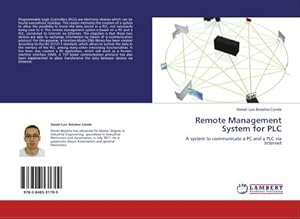 Imagen del vendedor de Remote Management System for PLC a la venta por BuchWeltWeit Ludwig Meier e.K.