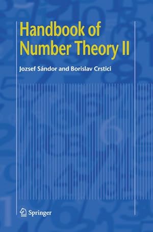 Seller image for Handbook of Number Theory II for sale by BuchWeltWeit Ludwig Meier e.K.