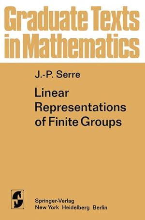 Immagine del venditore per Linear Representations of Finite Groups venduto da BuchWeltWeit Ludwig Meier e.K.