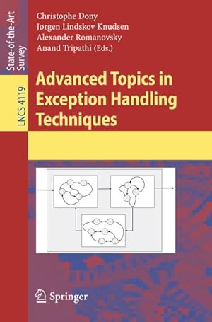 Image du vendeur pour Advanced Topics in Exception Handling Techniques mis en vente par BuchWeltWeit Ludwig Meier e.K.