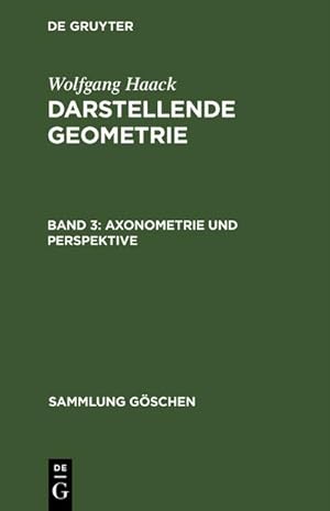 Seller image for Axonometrie und Perspektive for sale by BuchWeltWeit Ludwig Meier e.K.