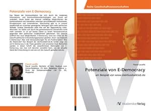 Seller image for Potenziale von E-Democracy for sale by BuchWeltWeit Ludwig Meier e.K.
