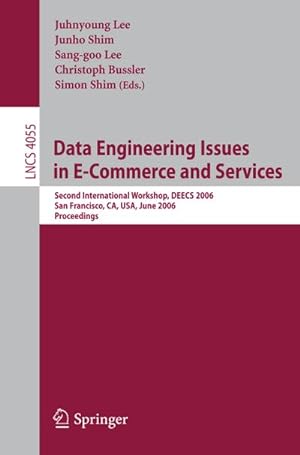 Imagen del vendedor de Data Engineering Issues in E-Commerce and Services a la venta por BuchWeltWeit Ludwig Meier e.K.
