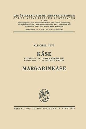 Seller image for Kse. Margarinkse for sale by BuchWeltWeit Ludwig Meier e.K.