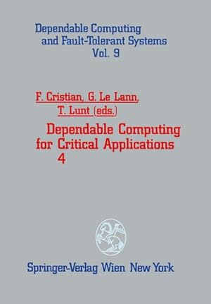 Seller image for Dependable Computing for Critical Applications 4 for sale by BuchWeltWeit Ludwig Meier e.K.