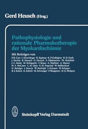 Imagen del vendedor de Pathophysiologie und rationale Pharmakotherapie der Myokardischmie a la venta por BuchWeltWeit Ludwig Meier e.K.