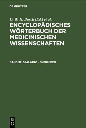 Imagen del vendedor de Spalatro - Syphiliden a la venta por BuchWeltWeit Ludwig Meier e.K.