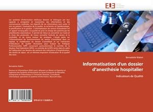 Image du vendeur pour Informatisation d''un dossier d''anesthsie hospitalier mis en vente par BuchWeltWeit Ludwig Meier e.K.