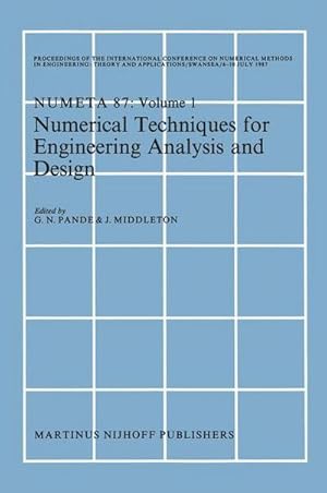 Imagen del vendedor de Numerical Techniques for Engineering Analysis and Design a la venta por BuchWeltWeit Ludwig Meier e.K.