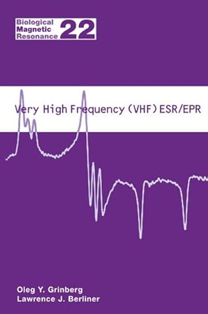 Image du vendeur pour Very High Frequency (VHF) ESR/EPR mis en vente par BuchWeltWeit Ludwig Meier e.K.