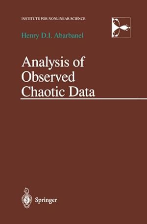 Seller image for Analysis of Observed Chaotic Data for sale by BuchWeltWeit Ludwig Meier e.K.