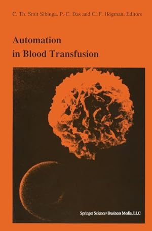 Bild des Verkufers fr Automation in blood transfusion zum Verkauf von BuchWeltWeit Ludwig Meier e.K.