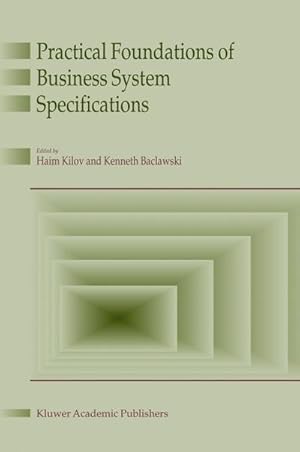 Seller image for Practical Foundations of Business System Specifications for sale by BuchWeltWeit Ludwig Meier e.K.