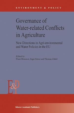 Seller image for Governance of Water-Related Conflicts in Agriculture for sale by BuchWeltWeit Ludwig Meier e.K.