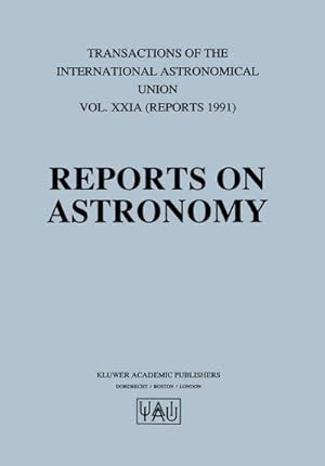 Seller image for Reports on Astronomy for sale by BuchWeltWeit Ludwig Meier e.K.