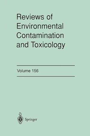 Imagen del vendedor de Reviews of Environmental Contamination and Toxicology a la venta por BuchWeltWeit Ludwig Meier e.K.