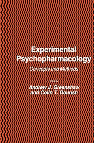 Imagen del vendedor de Experimental Psychopharmacology a la venta por BuchWeltWeit Ludwig Meier e.K.