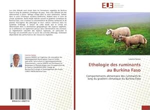 Image du vendeur pour Ethologie des ruminants au Burkina Faso mis en vente par BuchWeltWeit Ludwig Meier e.K.