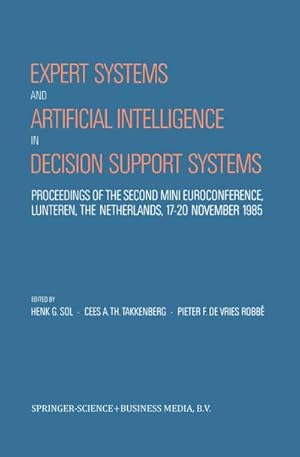 Seller image for Expert Systems and Artificial Intelligence in Decision Support Systems for sale by BuchWeltWeit Ludwig Meier e.K.