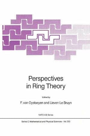 Seller image for Perspectives in Ring Theory for sale by BuchWeltWeit Ludwig Meier e.K.